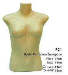 Manequim busto feminino R21 Manequim busto feminino R21