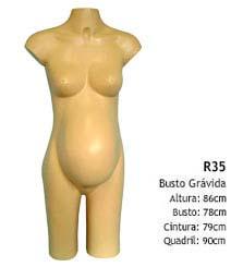 Manequim busto feminino R35 Manequim busto feminino R35