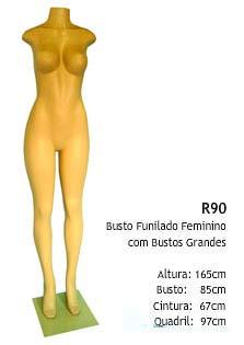 Manequim feminino corpo inteiro R90 Manequim feminino corpo inteiro R90