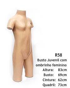 Manequim infantil Corpo Inteiro R58 Manequim infantil Corpo Inteiro R58