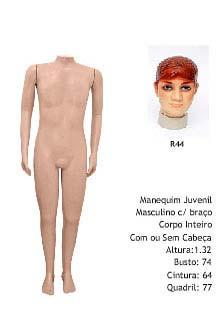 Manequim masculino corpo inteiro R38 Manequim masculino corpo inteiro R38