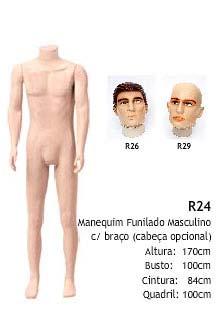 Manequim masculino corpo inteiro R24 Manequim masculino corpo inteiro R24