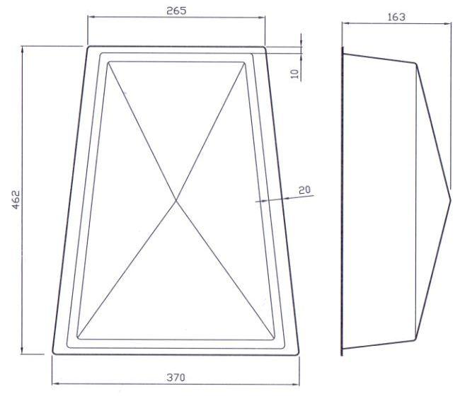 Lentes para Linha Pública Pétalas em Acrílico